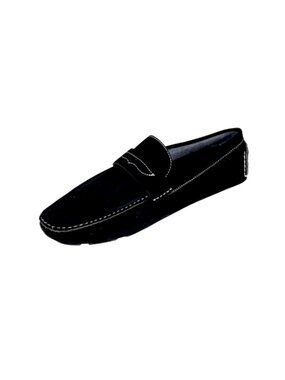 AC Casuals 6516 Men's Black Penny Loafer Driving Shoes